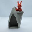 20221226_134127.jpg Free STL file Cali-Dragon Cave・3D print model to download