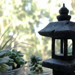 IMG_9491.jpg Free STL file Pagoda Garden Ornament・Design to download and 3D print