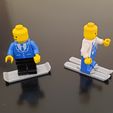 20221213_103434.jpg Fichier STL Ski + snowboard pour personnage Lego・Modèle à télécharger et à imprimer en 3D
