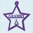 GRANNY.jpg CHRISTMAS TREE ORNAMENT WITH THE WORD "GRANNY". CHRISTMAS TREE ORNAMENT WITH THE WORD "GRANNY".