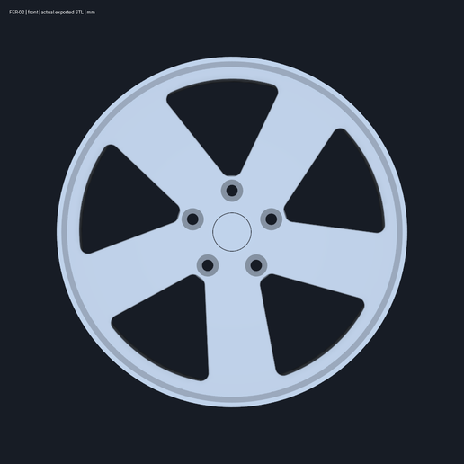 Ferrari 348 standard Speedline decorative reconstruction