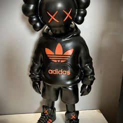 Kaws Adidas Adidas Urban Junior - "No Pain no Gain" - Unique Design -