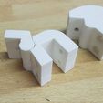 Electronics_mounts_hinge_04.jpg Free 3D file R2-D2 Electronics mount hinge・3D printing template to download