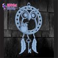 2.jpg Dream Catcher Owl Owl Owl - Mother and Child - Dream Catcher