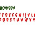 Hallowed_Eve_assembly1.jpg Pack 8 types Letters and Numbers HALLOWEEN Letters and Numbers - Pack Collection: 8 types