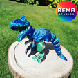 Trex-Remb-Studios-17.png Динозавр Flexi T-Rex | Articulated Trex NO support