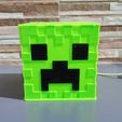 creeper.jpg Creeper Nightstand Lamp - Minecraft