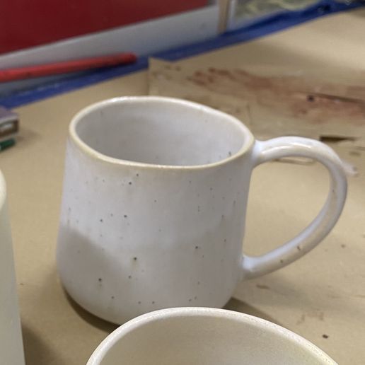 earthenware mug