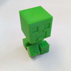 IMG_20200617_175742.jpg Minecraft Chibi Creeper (BobbleMob)