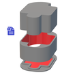 STL00585-7.png 3pc Bitten Ice Lolly Bath Bomb Mold
