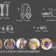 6.png Cyno Accessories Bundle for Cosplay - Genshin Impact - Instant Download STL Files for 3D Printing
