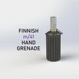 Finnish.Finland.Suomi_m41.Hand.Frag.Grenade.Sirpalekranaatti_WW2.Winter.Continuation.War_0.jpg Grenade à main finlandaise Sirpalekranaatti m/41 WW2