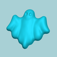 h2.png Halloween Molding A04 Ghost - Chocolate Silicone Mold