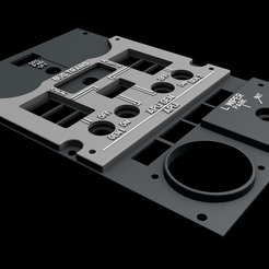 1.png Datei STL BOEING 737 ÜBERKOPF - BUS XFR & APU PANEL・Modell für 3D-Druck zum herunterladen