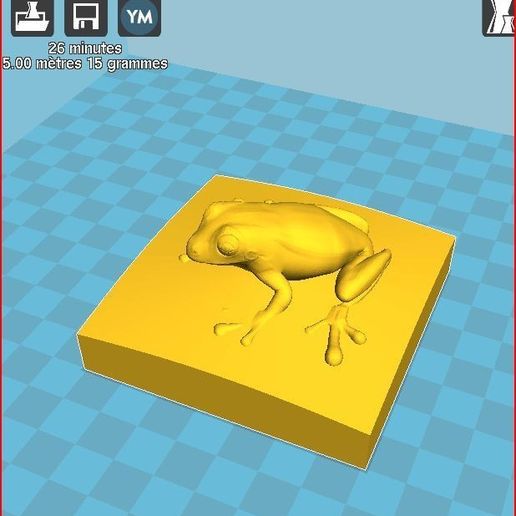 wooden pole hat - 3D model önizlemesi
