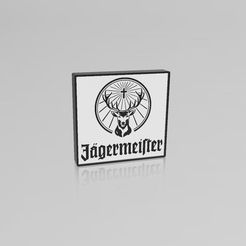 jägerlogo.jpg 3D file Jägermeister LED Lamp・3D printer model to download
