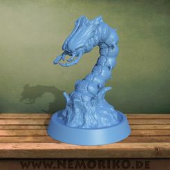 Wurm01.jpg STL file Tabletop Worm - Wurm by Nemoriko・Model to download and 3D print