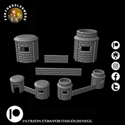 bunker.png Defense line - FDM friendly