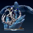 WIP2.jpg One Piece - Aokiji Kuzan Marine Admiral statue - Blue Pheasant 3D print model