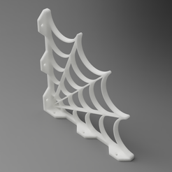 iso.png STL-Datei Spinnennetz-Klammer・Design zum Herunterladen und 3D-Drucken
