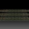 Swirl1b.jpg Ornate Swirls Guitar Strap