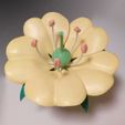 flor-encajar-piezas.jpg Archivo STL Flor didáctica. Puzzle 3D.・Diseño imprimible en 3D para descargar