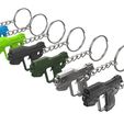 M6G_Keychain_1.3391.jpg Pacote de chaveiros Halo - 13 modelos para impressão - STL - Uso comercial