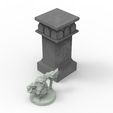 Dwarf mine V16.jpg 3D printable pillar and assorted bases for dwarf mine