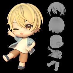 Neneページ 🎨 Nene (Project Sekai / Colorful Stage) Chibi Figure・ STL