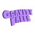 BlackOrangeBeigeOliveGreen - Gravity Falls.stl 3D MULTICOLOR LOGO/SIGN - Gravity Falls