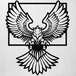 Imagen1-FENIX-AVE.png OISEAU PHÉNIX ART MURAL 2D DÉCORATION
