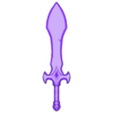Sword_Plain_Full_32mm_UNS.stl Épée fantastique stylisée 02