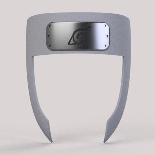Yamato's Shinobi Headguard - Naruto 3D model