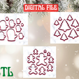 Add-a-heading-84.png Ornaments 3d STL File For Polymer Clay Cutters for Earrings and Ornaments