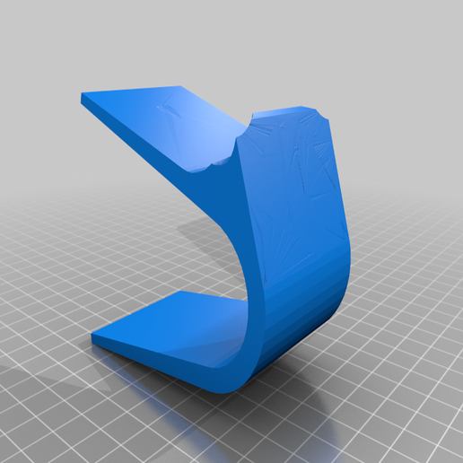 PS4 Blank Controller Stand - 3D model önizlemesi