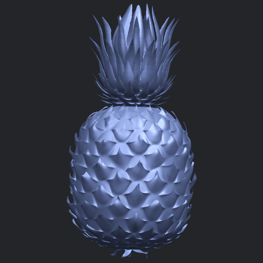 15_TDA0552_PineappleB08.png Download free file Pineapple • Template to 3D print, GeorgesNikkei