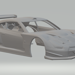 0,1.png Fichier STL Nissan GT-R GT500 super gt・Modèle à télécharger et à imprimer en 3D