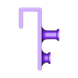 DoubleHook.stl Cubicle wall hooks 1"