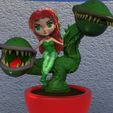 poison.641.jpg STL-Datei Poison Ivy・Design für 3D-Drucker zum herunterladen