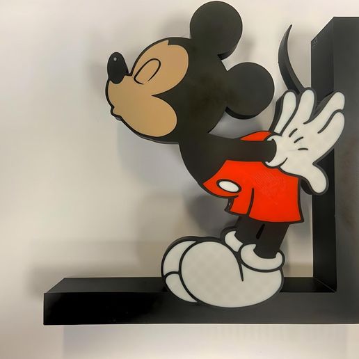 📚 bookends Mickey Mouse・ 3MF File for 3D printing・Cults