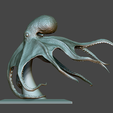 14.png Octopus Statue