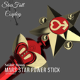 4.png Sailor Mars Transformation Wand - Sailor Mars Star Stick