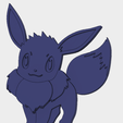 Eevee Angled.PNG イーブイ