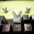 jolteonreal2.jpg Jolteon Pokemon - Keycap 3D mechanical keyboard - Eeveelutions