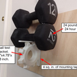 Shelf_Bracket_Test.png Skull w/Fangs Shelf Bracket (Screw or Tape Mount)