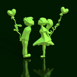 Hey-Love.png Melody of Love: Young Sculpture with Hey Love Balloons
