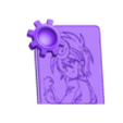 SOPORTE_CUADRO___.stl "CHRONO DRAN" (Vanguard Fanart)