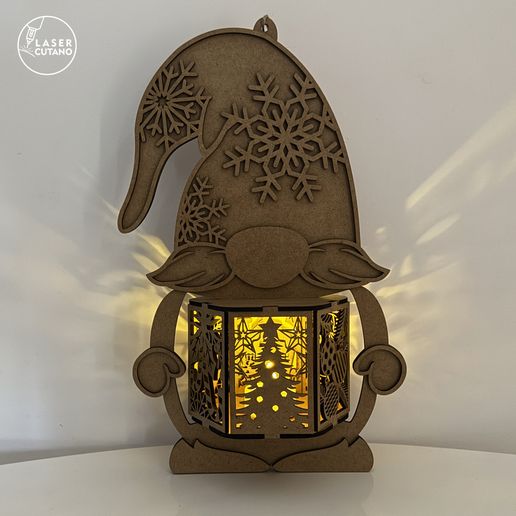 set-christmas-gnome-lantern-laser-cut-files-svg-lasercutano-10.jpg Lanterna Gnomo de Natal - Castiçal - Ficheiro de corte a laser