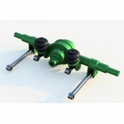 rear-susp4.jpg STL file REAR SUSPENSON SET FOR 1/24 - 1/25 MODEL KIT.・3D printer design to download