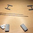 Snapshot-65.jpg N Scale Straight Track Jig and Crosstie Cutter and Gapping Tools. Hand Made Model Train Tracks by Socrates